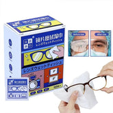 100Pcs- Lens & Screen Cleaning Wipes